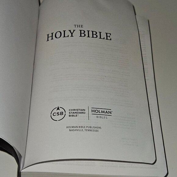 VTG Holy Bible CSB Christian Standard Bible Holman Red Letter Edition 2018 - Picture 11 of 16